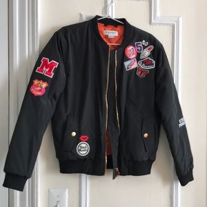 Glamorous bomber jacket